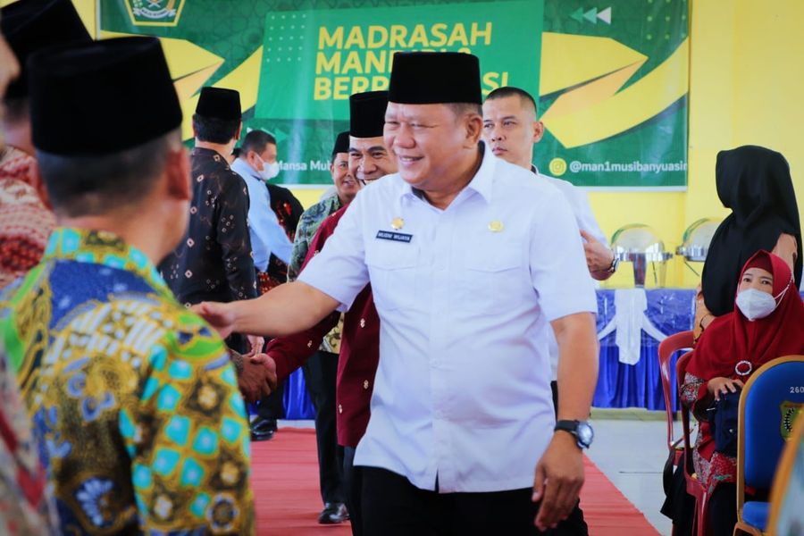 Pj Sekda Muba Hadiri Pisah Sambut Kakankemenag Muba