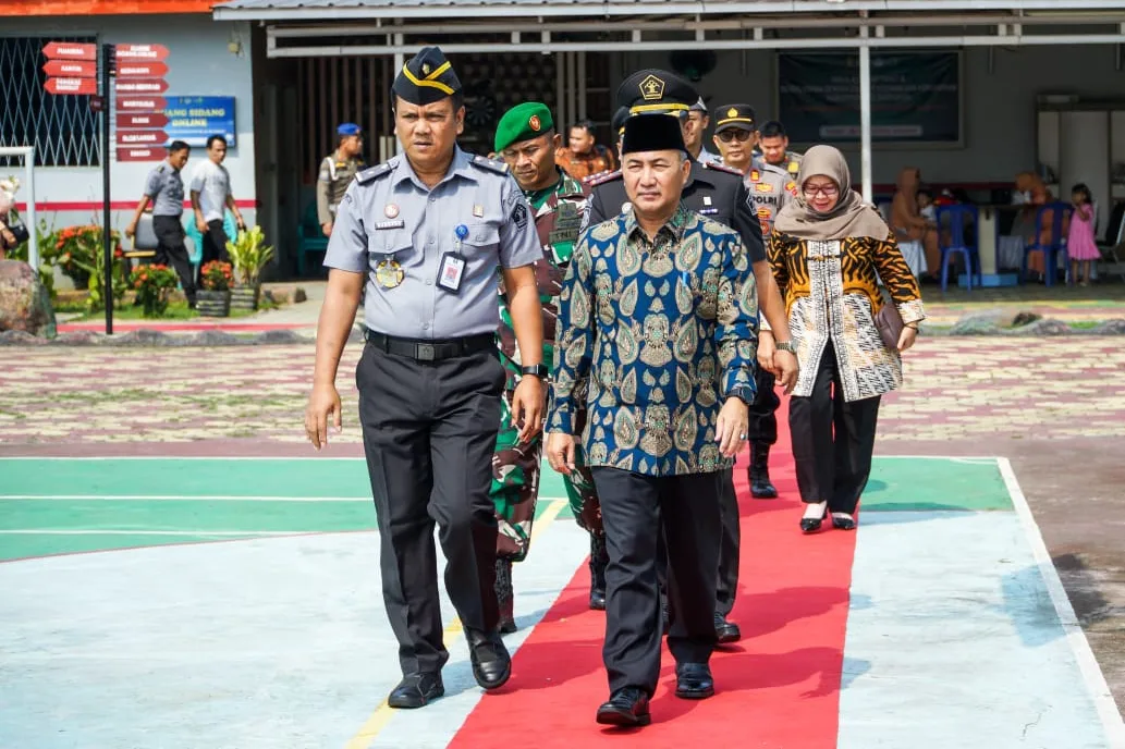 Pj.Bupati Apriyadi Hadiri Serah Terima Jabatan dan Kenal Pamit Kalapas Sekayu 