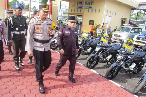 Polres Muba Tingkatkan Pengamanan Nataru di Wilayah Muba