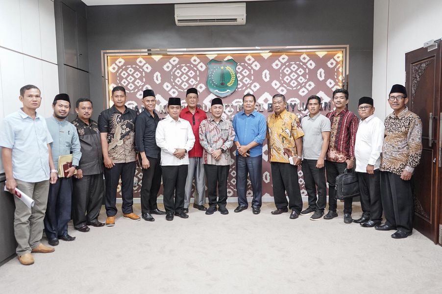 Presidium Pemekaran Muba Timur Sowan ke Pj Bupati Apriyadi Mahmud