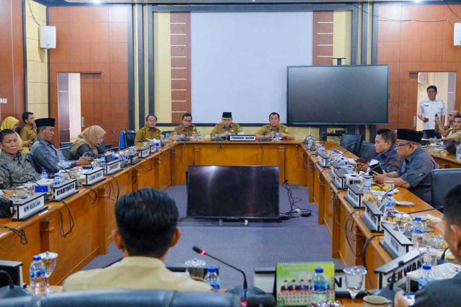 Rapat Banmus, Eksekutif dan Legislatif Bahas Penjadwalan Masa Reses II Tahun 2024