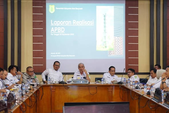 Realisasi APBD Muba di Kuartal Ketiga 2025 Dievaluasi Ketat