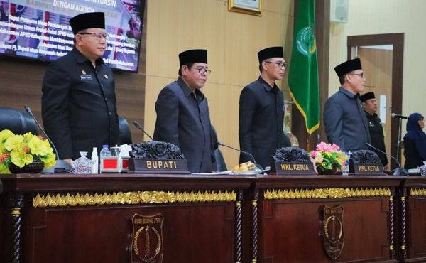 Sampaikan Pandangan Umum, Fraksi DPRD Muba Berikan Apresiasi Atas Capaian Kinerja Pemkab Muba 