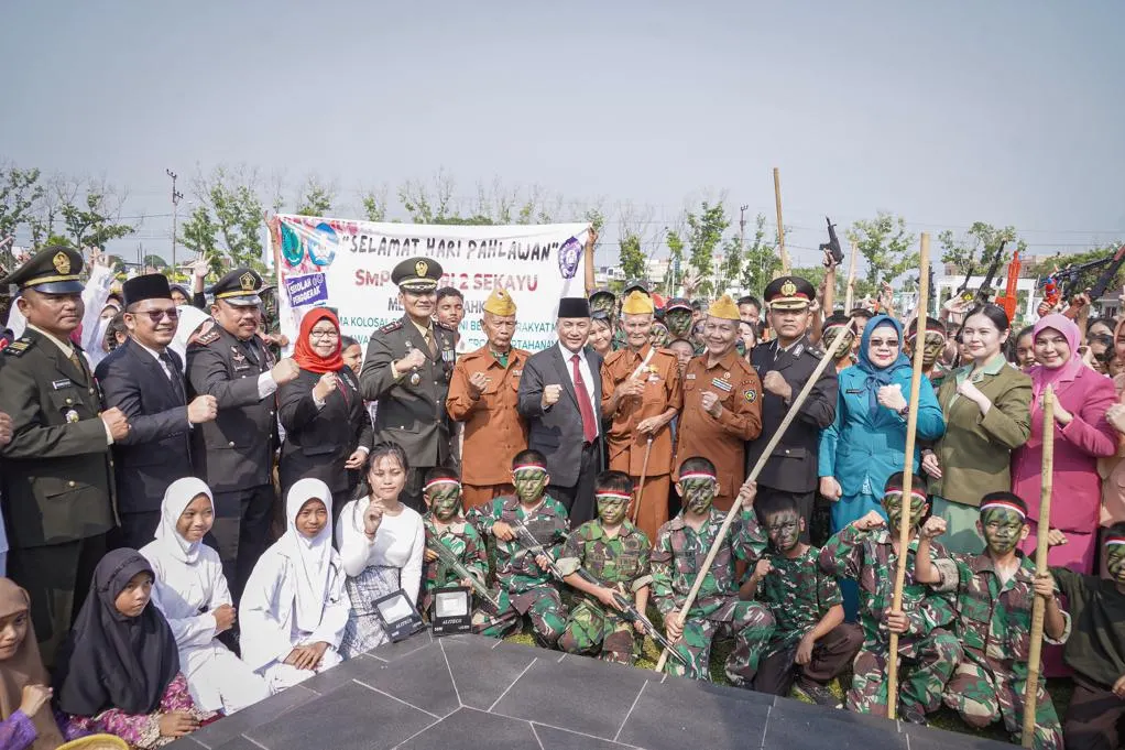 Semangat Hari Pahlawan, Muba Perang Lawan Kemiskinan dan Kebodohan 