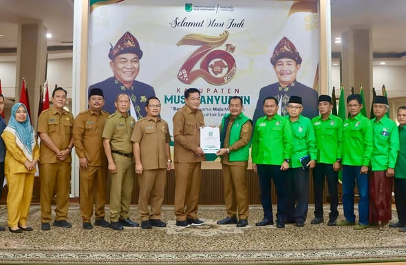 Silaturahmi ke Bupati Toha, DPC PKB Muba Siap Bersinergi Bangun Daerah