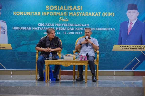 Sosialisasi KIM Sukses Digelar, Potensi Muba Kian Dikenal 