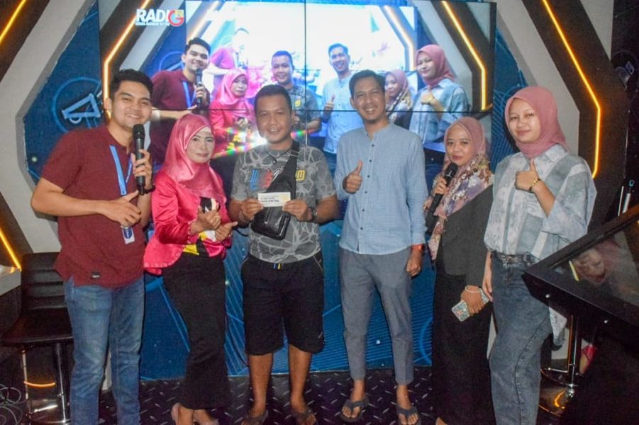 Stand Kominfo Muba Expo 2022 Berikan Hiburan untuk Masyarakat 