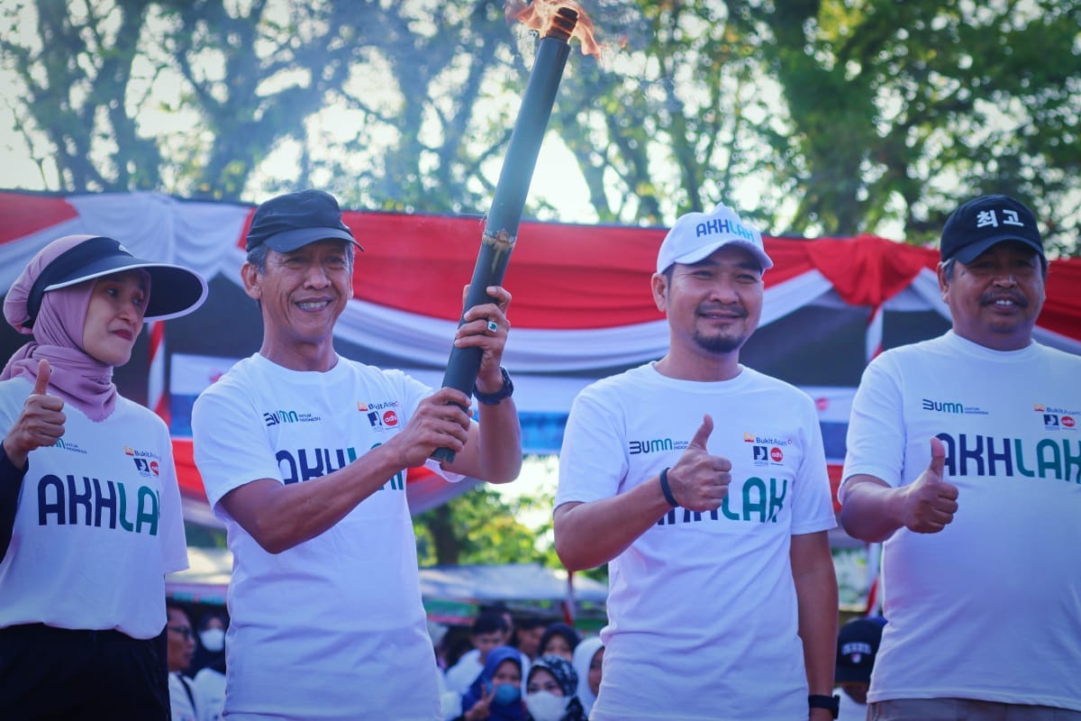 Sukses dan Meriah Peringatan HUT BUMN ke 25 di Muba