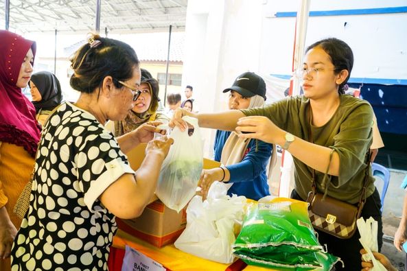 Tekan Inflasi, Pemkab Muba Gelar Operasi Pasar Beras dan Sembako