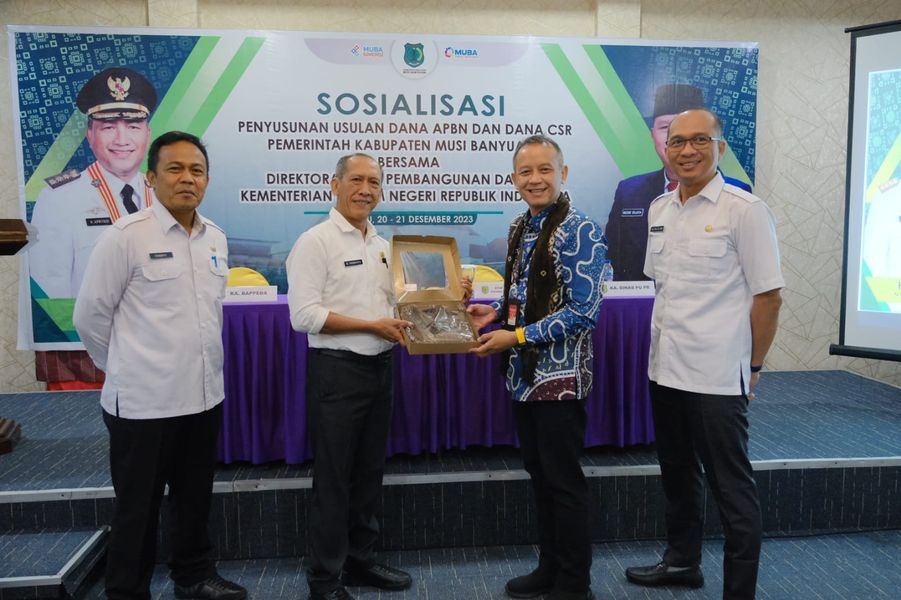 Tingkatkan Kompetensi SDM, Pemkab Muba Gelar Sosialisasi Penyusunan Usulan Dana APBD dan CSR