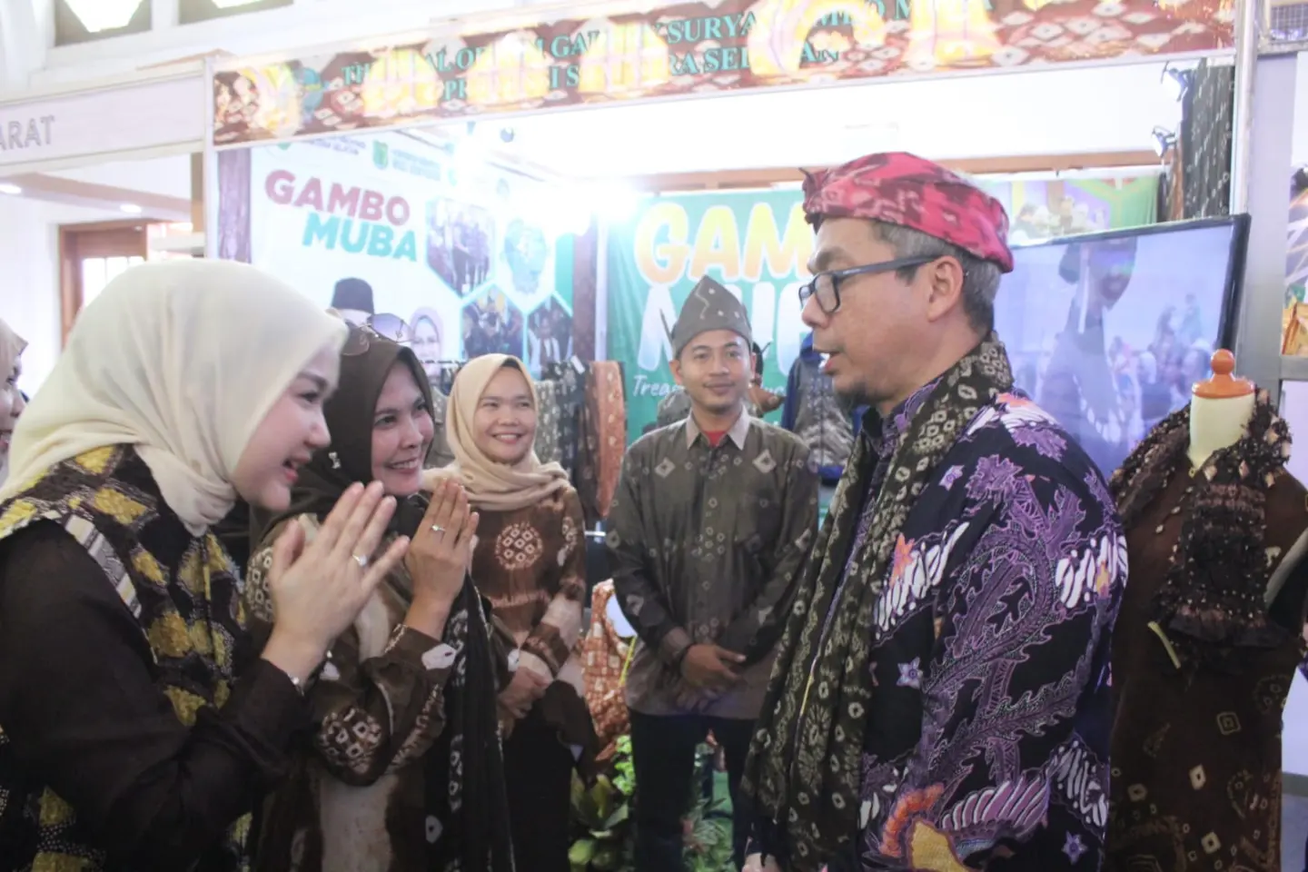 Wakili Sumsel di Ajang KIM Fest, Muba Pamerkan Kain Gambo