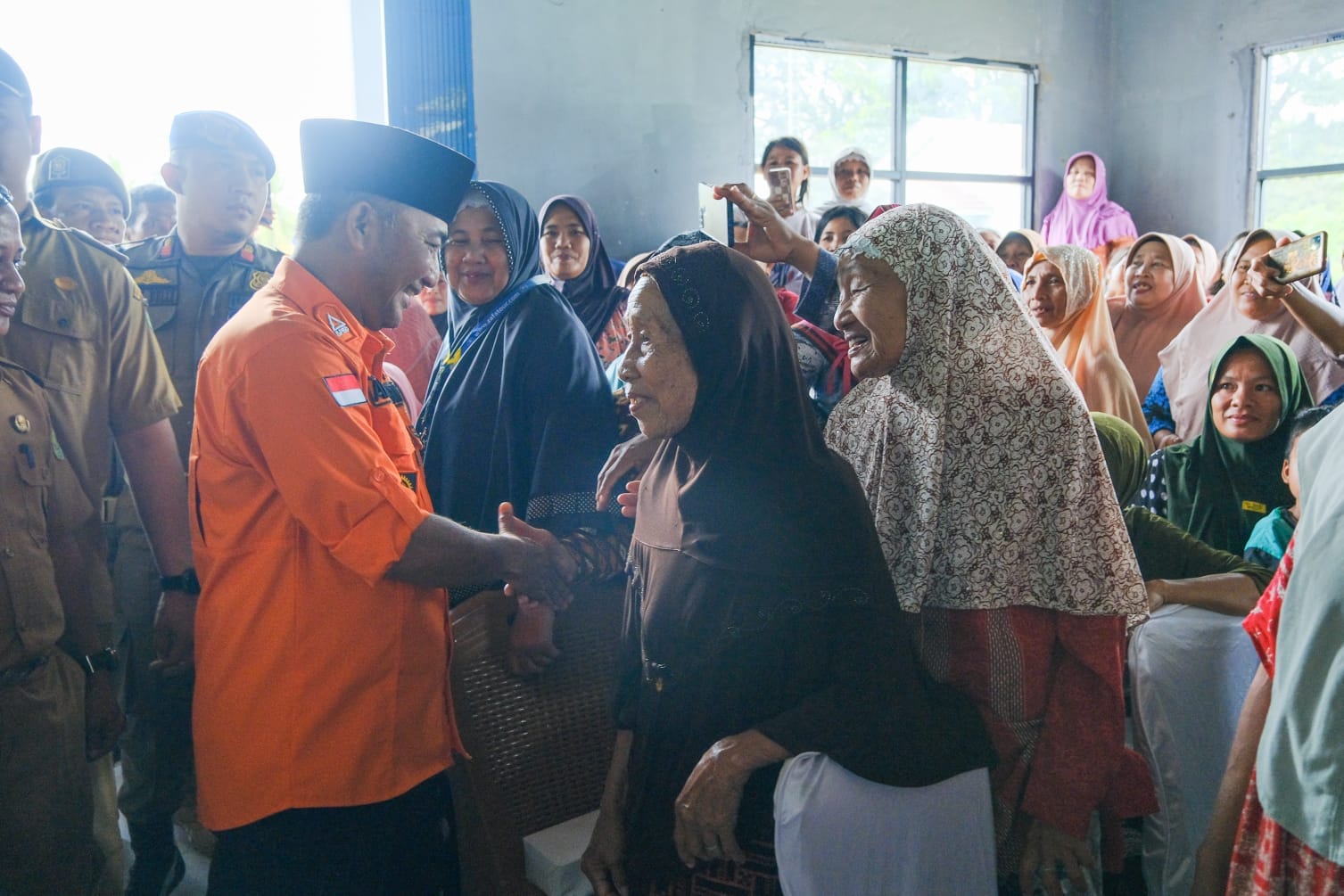 Warga Danau Cala Antusias Sambut Kunjungan Pj Bupati Muba